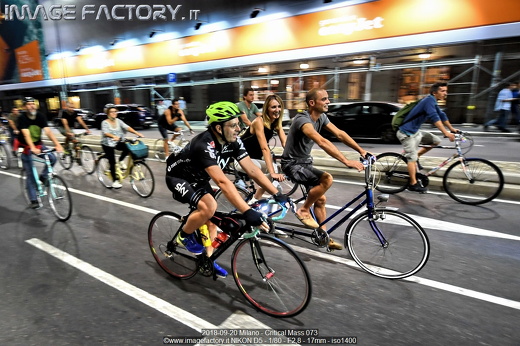 2018-09-20 Milano - Critical Mass 073
